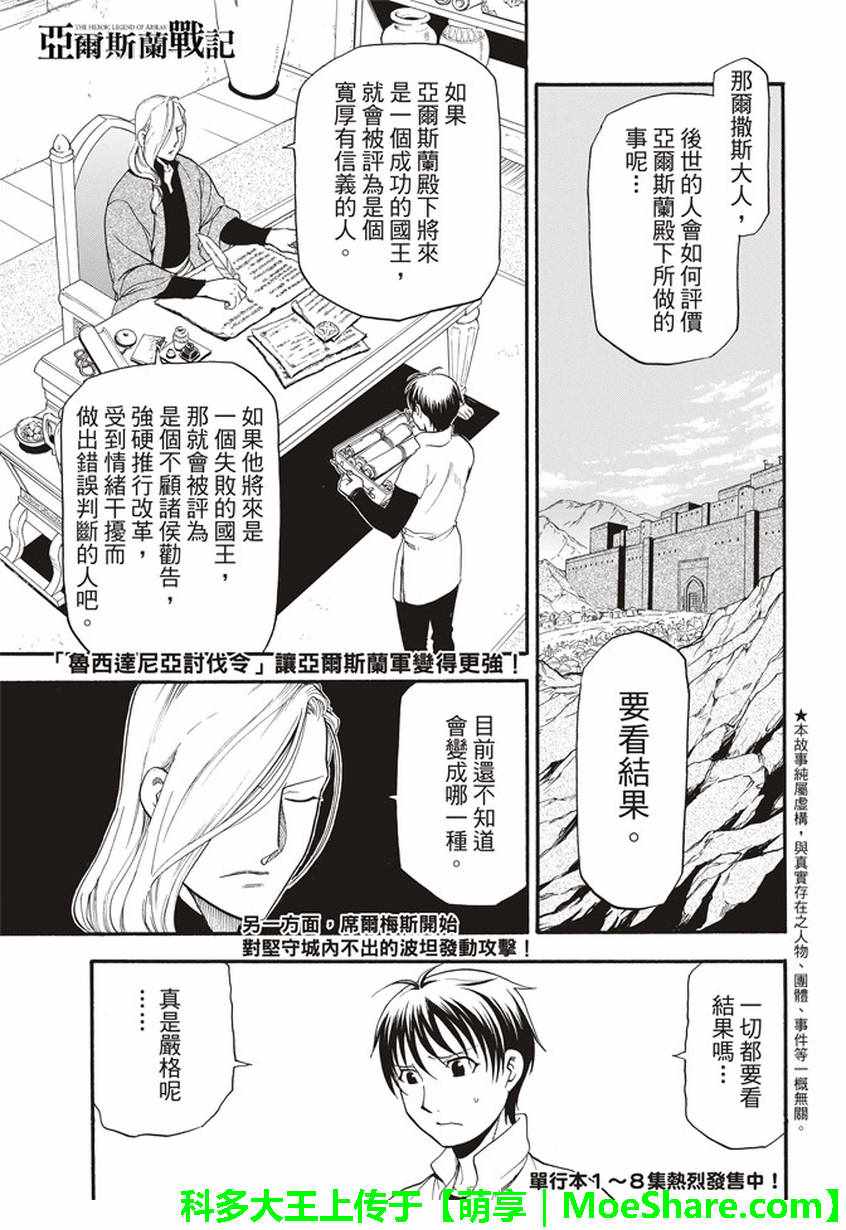 《亚尔斯兰战记》漫画最新章节第60话 决战萨普鲁城免费下拉式在线观看章节第【1】张图片