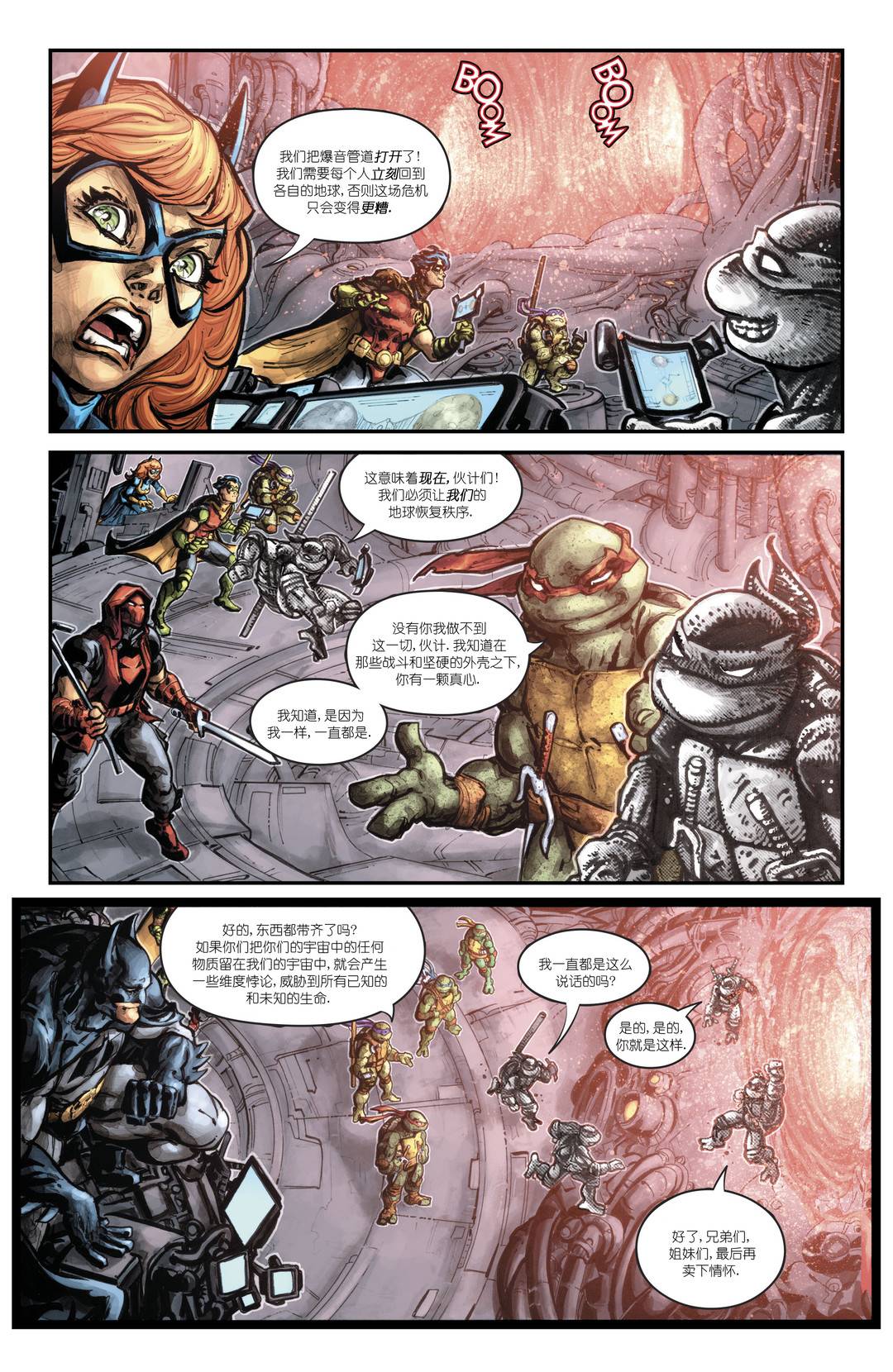 《蝙蝠侠/忍者神龟V3》漫画最新章节第6话免费下拉式在线观看章节第【11】张图片