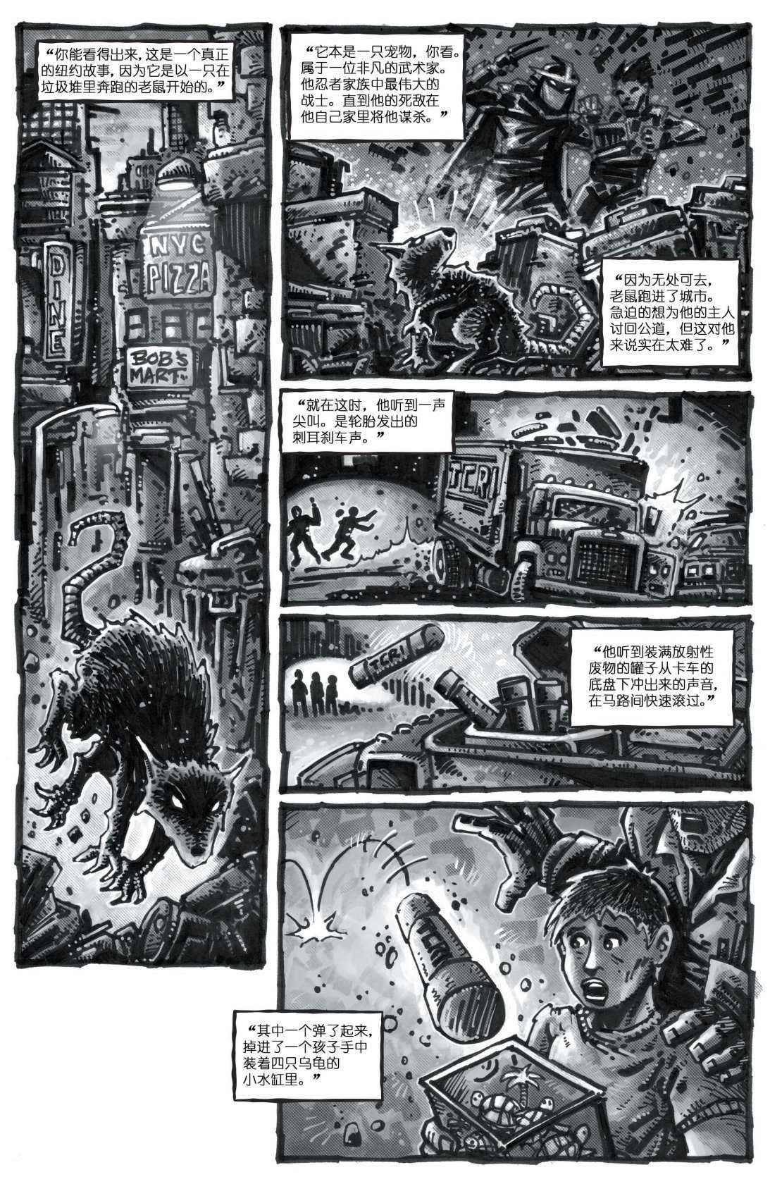 《蝙蝠侠/忍者神龟V3》漫画最新章节第2话免费下拉式在线观看章节第【5】张图片