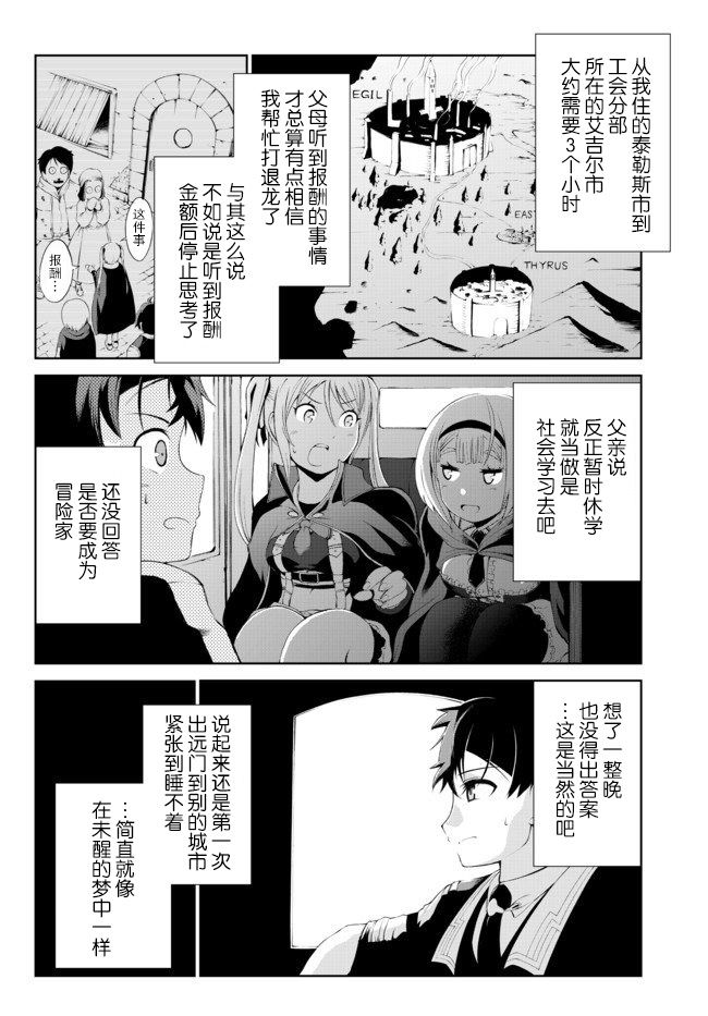 《得到了绝对无伤的技能、作为冒险家尝试无双》漫画最新章节第3.2话免费下拉式在线观看章节第【2】张图片