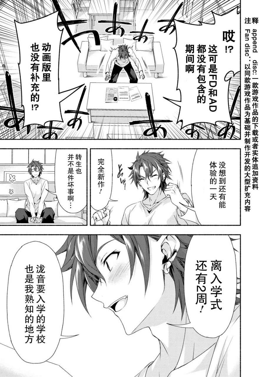 《转生成黄油基友角色，用游戏知识自由生活》漫画最新章节第1话免费下拉式在线观看章节第【23】张图片