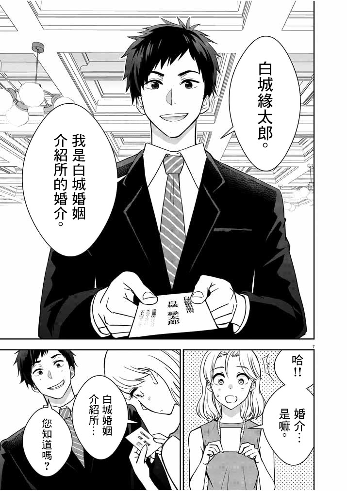 《以结婚为前提的恋爱喜剧》漫画最新章节第1话免费下拉式在线观看章节第【6】张图片