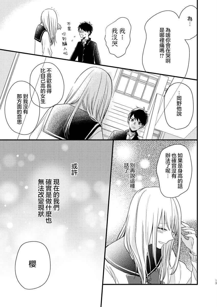 《拜托了，请不要俯视我》漫画最新章节第1话免费下拉式在线观看章节第【12】张图片