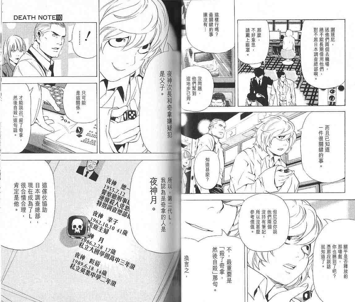 《死亡笔记》漫画最新章节第10卷免费下拉式在线观看章节第【35】张图片