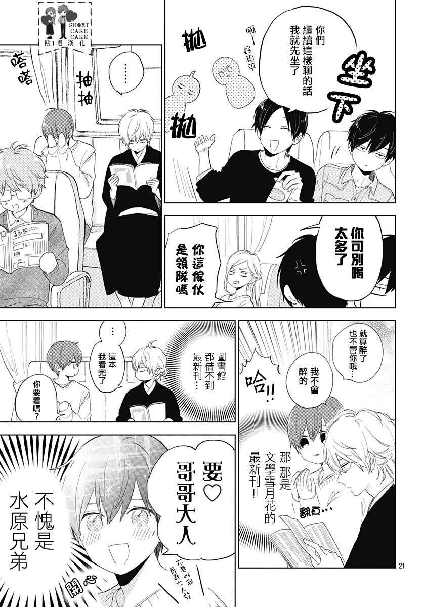 《SHORT CAKE CAKE》漫画最新章节第60话免费下拉式在线观看章节第【21】张图片