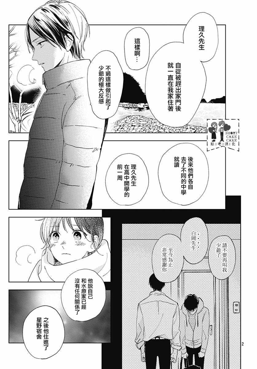 《SHORT CAKE CAKE》漫画最新章节第50话免费下拉式在线观看章节第【3】张图片