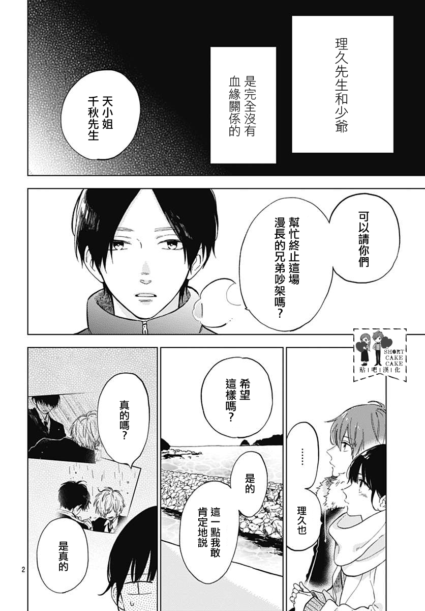 《SHORT CAKE CAKE》漫画最新章节第48话免费下拉式在线观看章节第【2】张图片