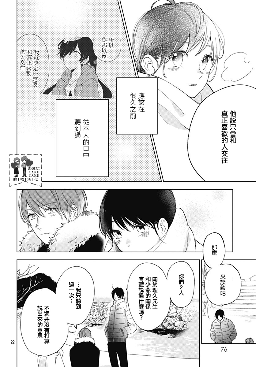 《SHORT CAKE CAKE》漫画最新章节第47话免费下拉式在线观看章节第【22】张图片