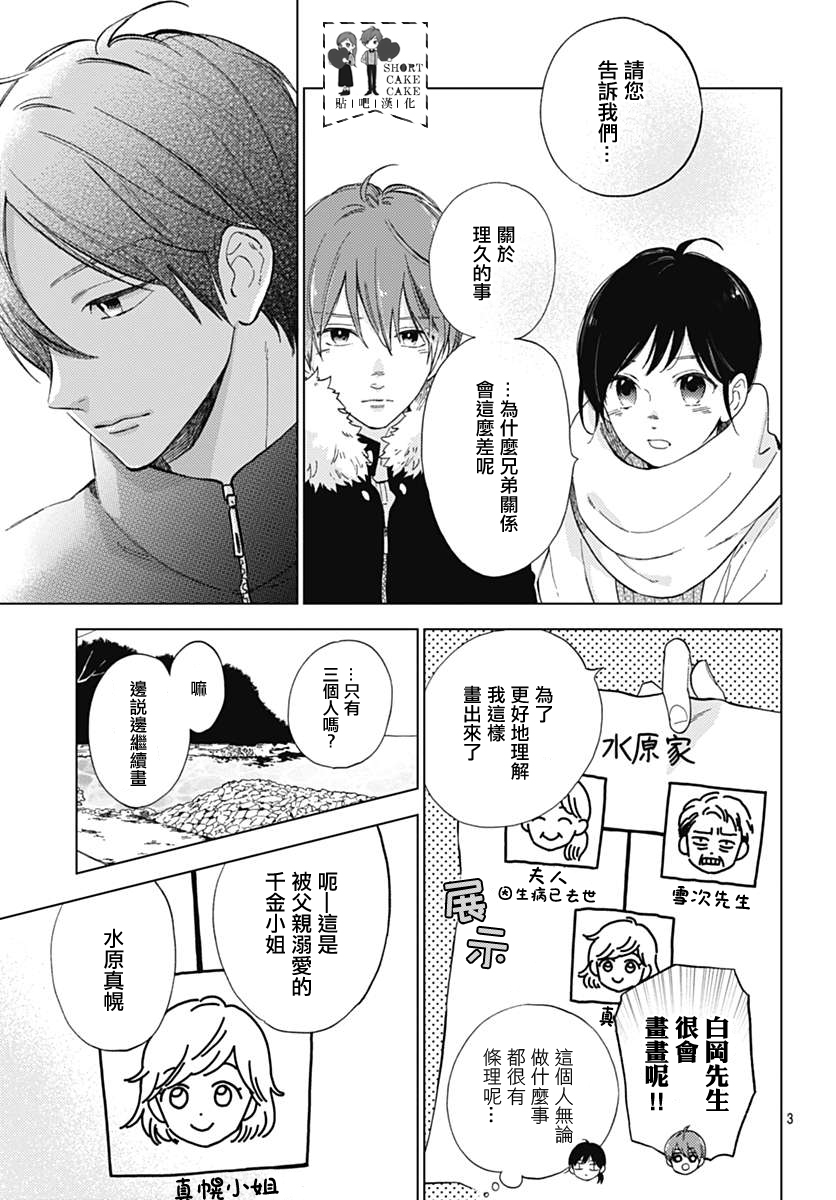 《SHORT CAKE CAKE》漫画最新章节第48话免费下拉式在线观看章节第【3】张图片