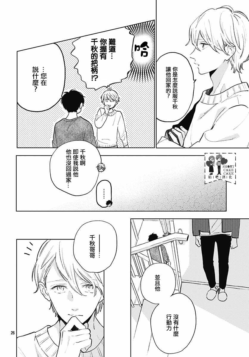 《SHORT CAKE CAKE》漫画最新章节第54话免费下拉式在线观看章节第【26】张图片