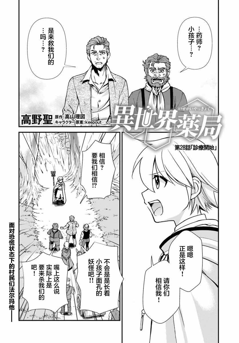 《异世界药局》漫画最新章节第28话免费下拉式在线观看章节第【1】张图片