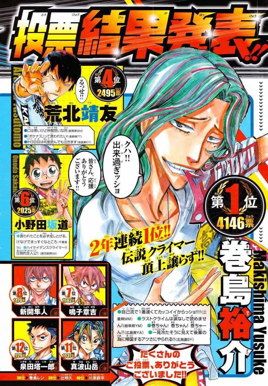 《飙速宅男 SPARE BIKE》漫画最新章节第350话免费下拉式在线观看章节第【3】张图片