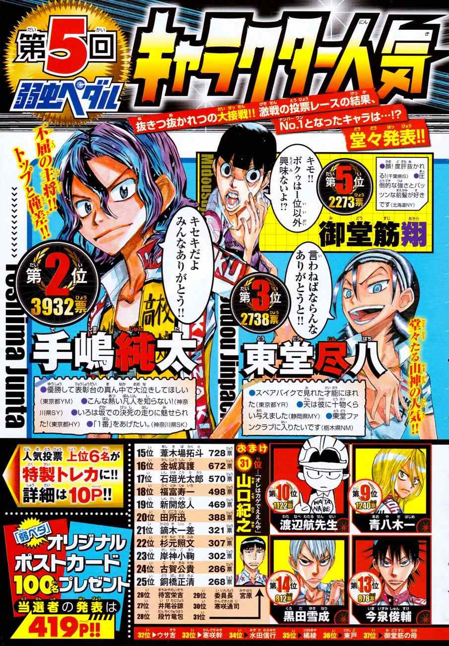 《飙速宅男 SPARE BIKE》漫画最新章节第350话免费下拉式在线观看章节第【4】张图片