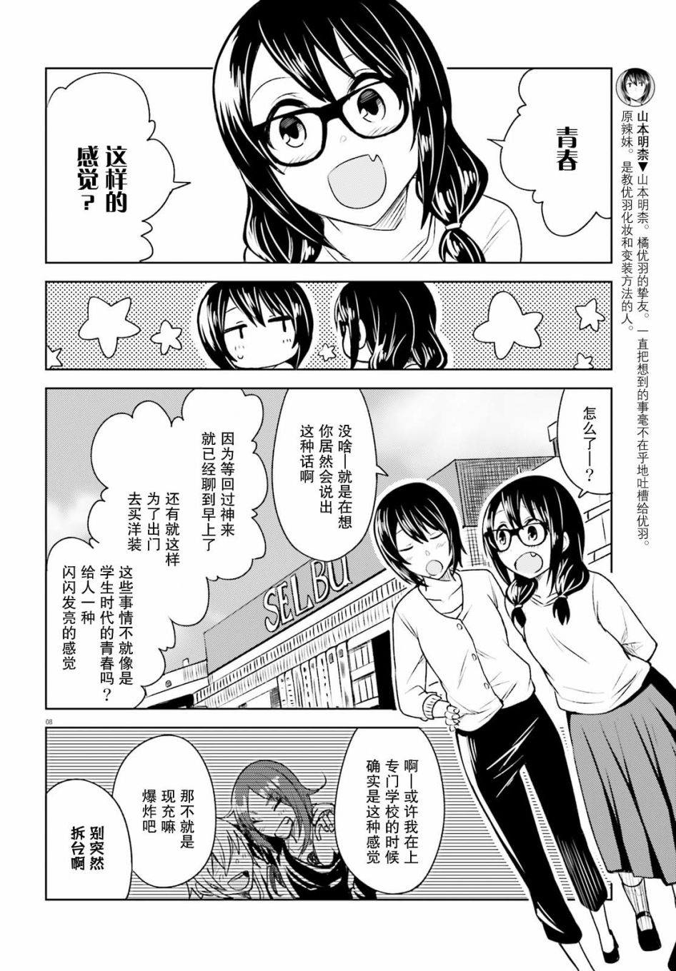 《独居、发烧。晓爱恋。》漫画最新章节第5话 近在咫尺却朦胧的距离免费下拉式在线观看章节第【8】张图片