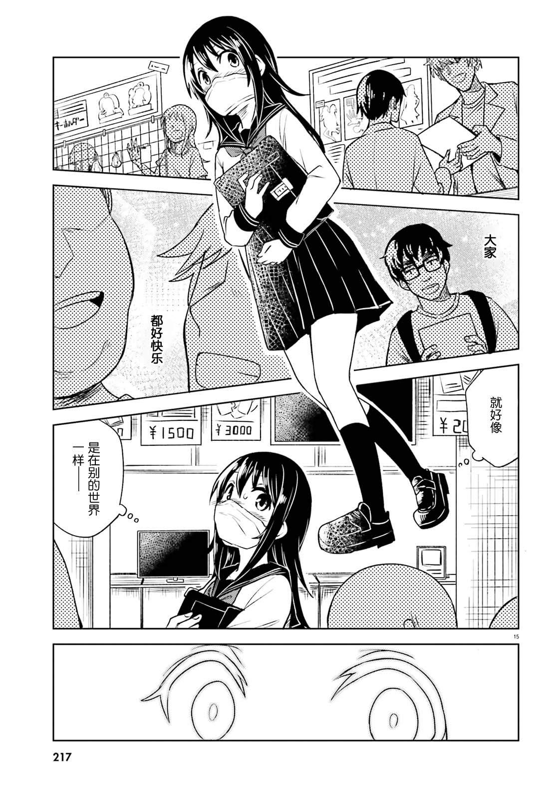 《独居、发烧。晓爱恋。》漫画最新章节第6话 狭小的世界和容身之处免费下拉式在线观看章节第【14】张图片