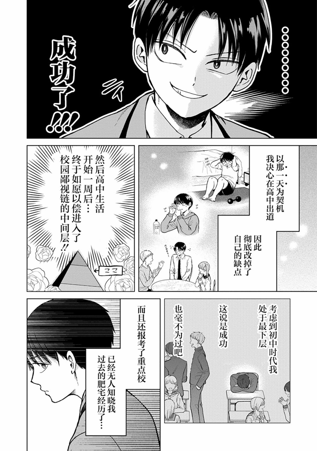 《楠木同学高中出道失败了》漫画最新章节第1话 我已经决定不再和美女扯上关系了免费下拉式在线观看章节第【5】张图片