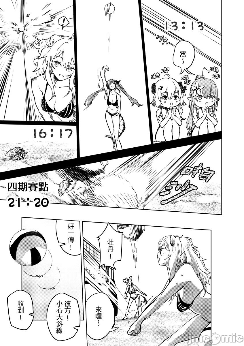 《Hololive Beach Volley》漫画最新章节短篇免费下拉式在线观看章节第【21】张图片