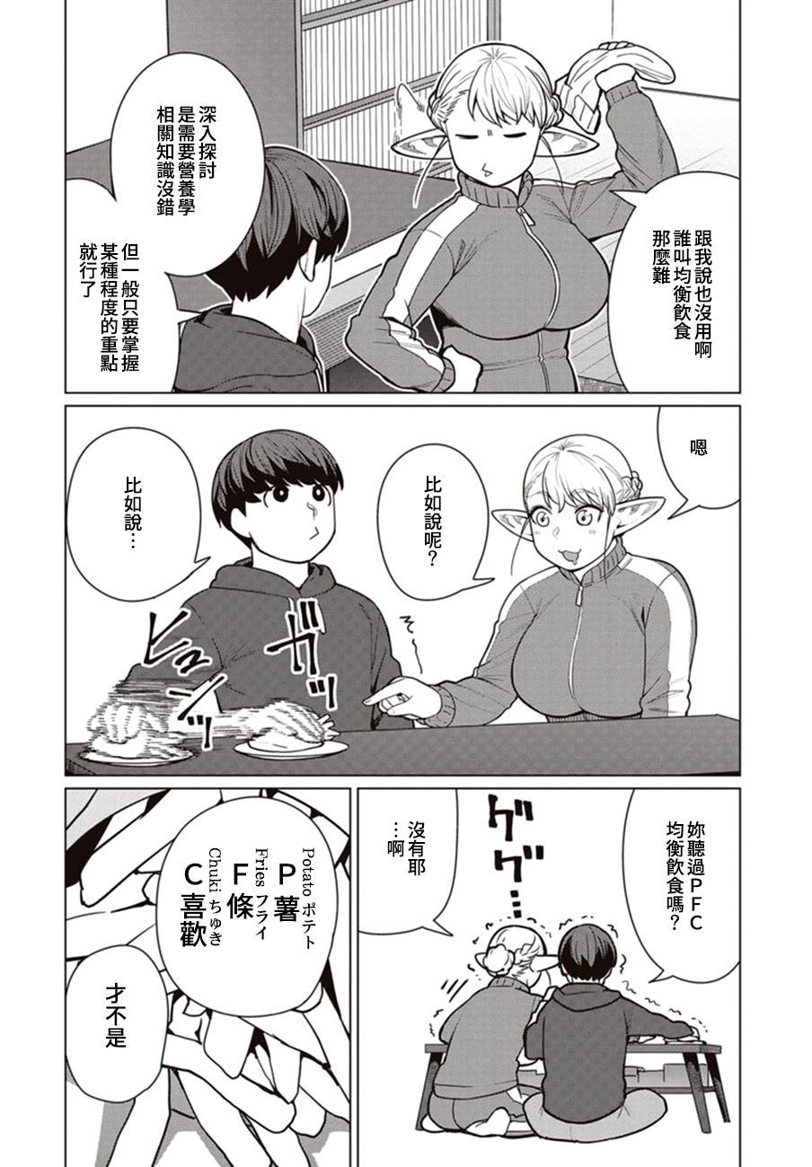 《精灵小姐瘦不了。》漫画最新章节第44话免费下拉式在线观看章节第【9】张图片
