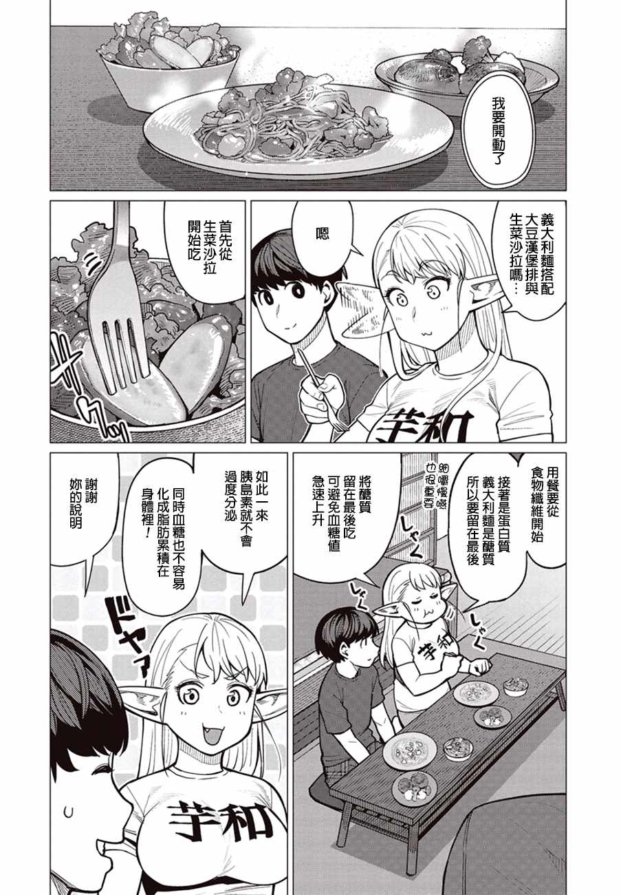 《精灵小姐瘦不了。》漫画最新章节第27话免费下拉式在线观看章节第【7】张图片