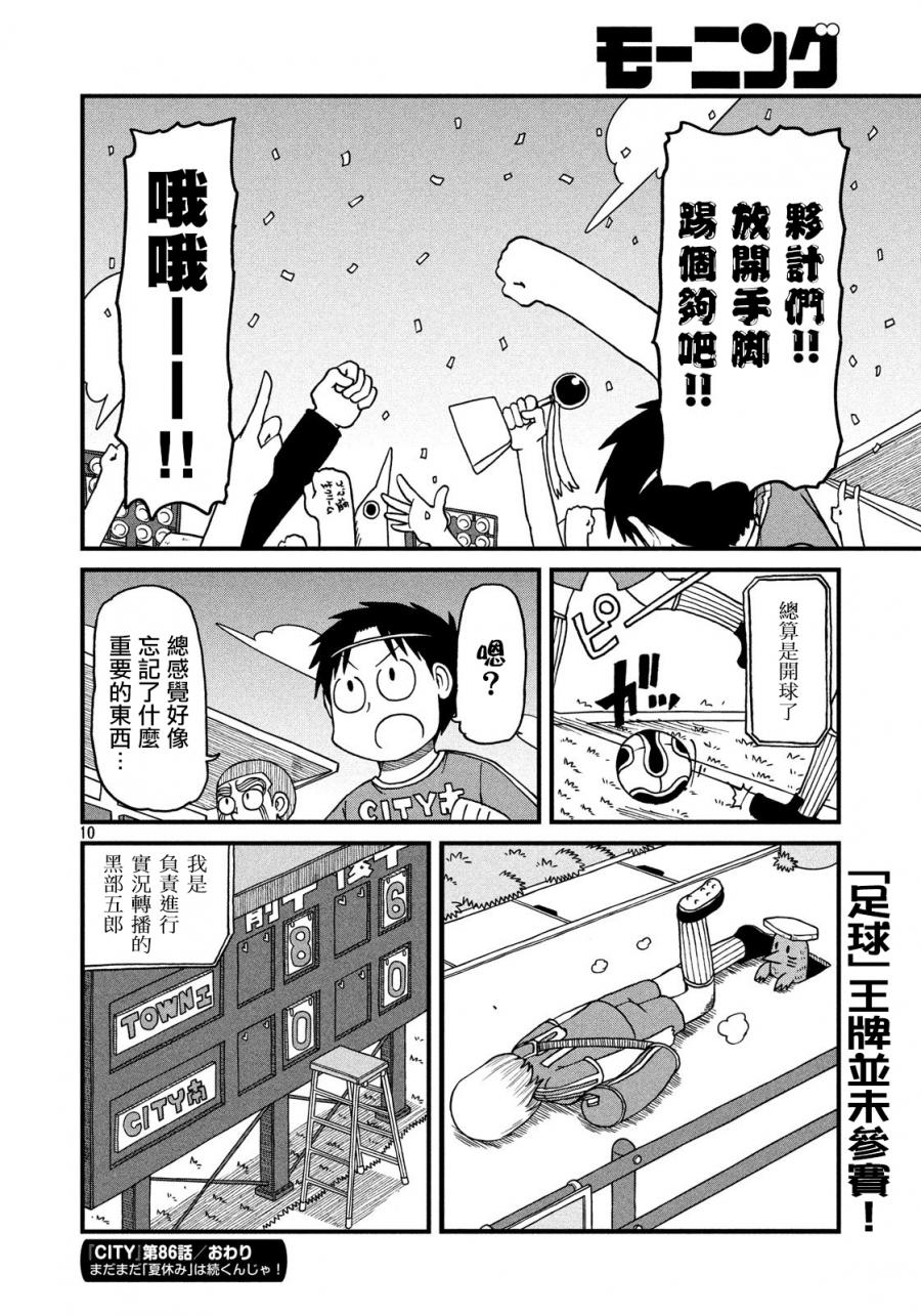 《city》漫画最新章节第86话 CLTY南足球部部员免费下拉式在线观看章节第【10】张图片