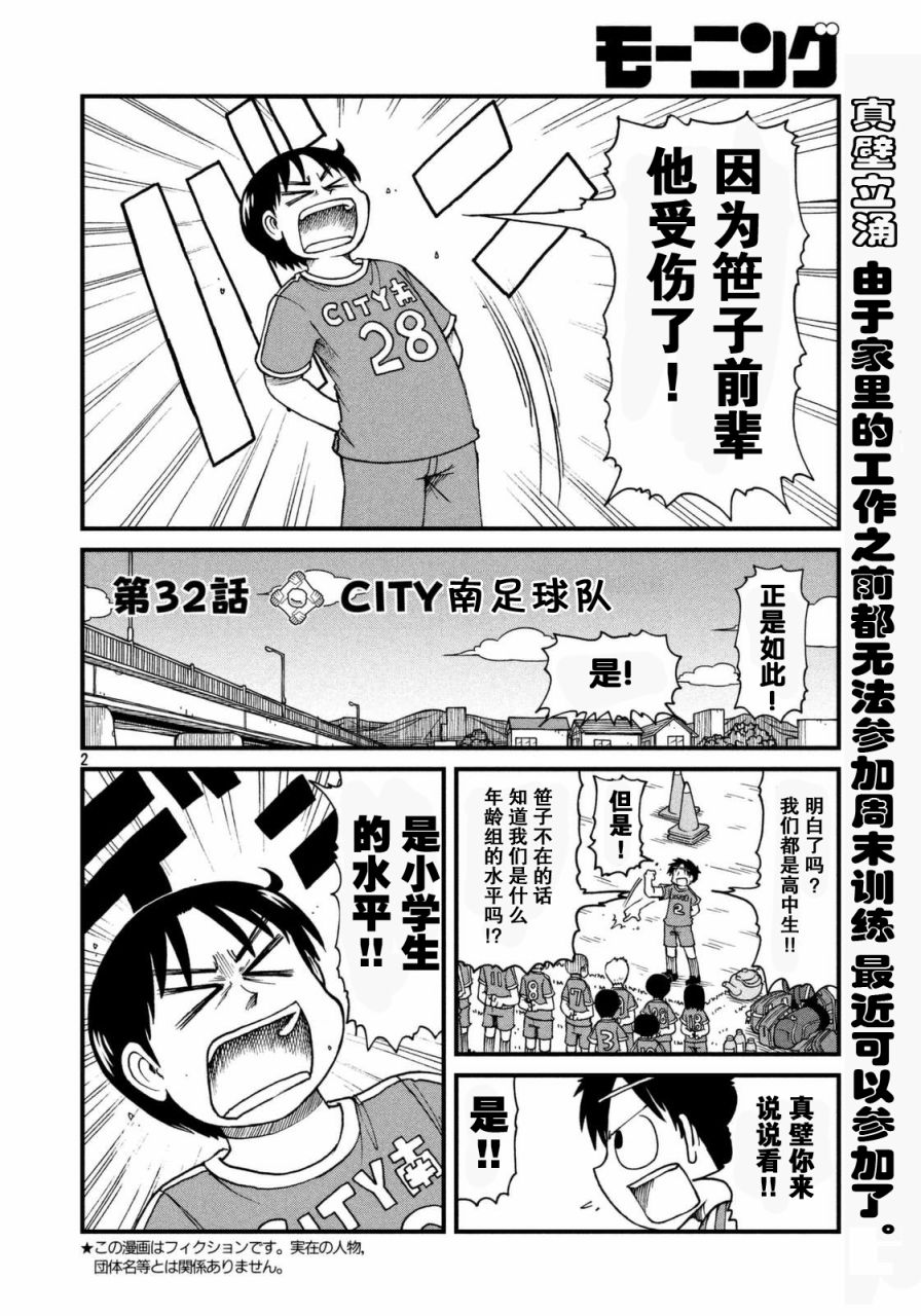 《city》漫画最新章节第32话 CLTY南足球队免费下拉式在线观看章节第【2】张图片