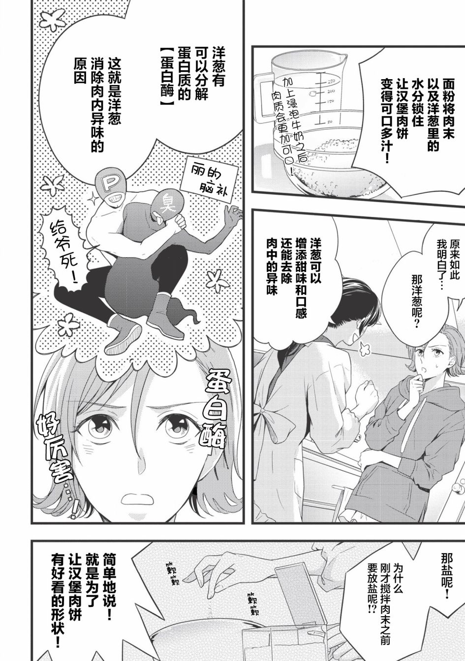 《研究栋的深夜食堂》漫画最新章节第1话 密会.开始.汉堡肉免费下拉式在线观看章节第【22】张图片