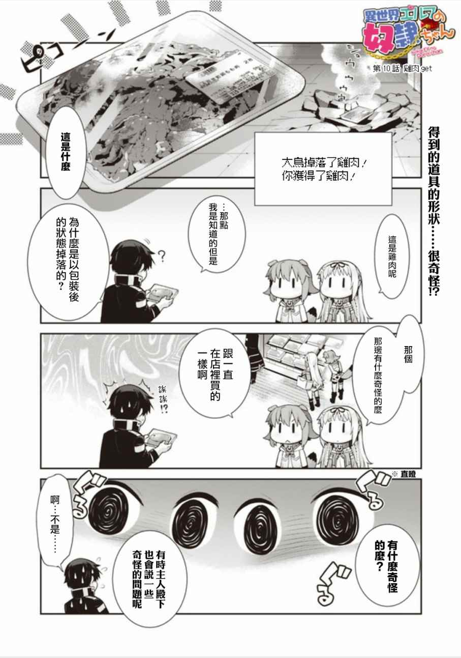 《异世界精灵的奴隶酱》漫画最新章节第10话免费下拉式在线观看章节第【1】张图片