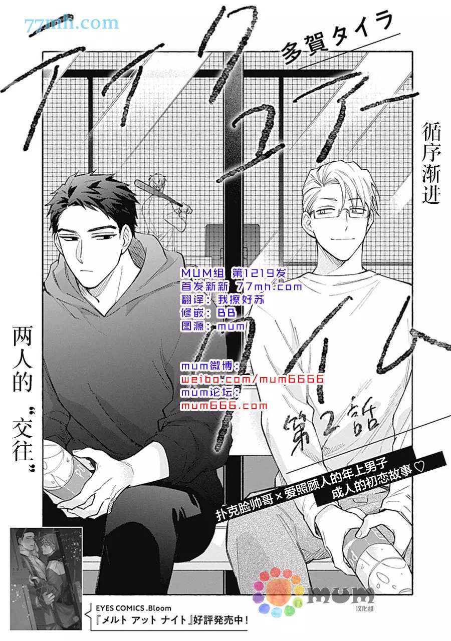 《Take your time》漫画最新章节第2话免费下拉式在线观看章节第【2】张图片