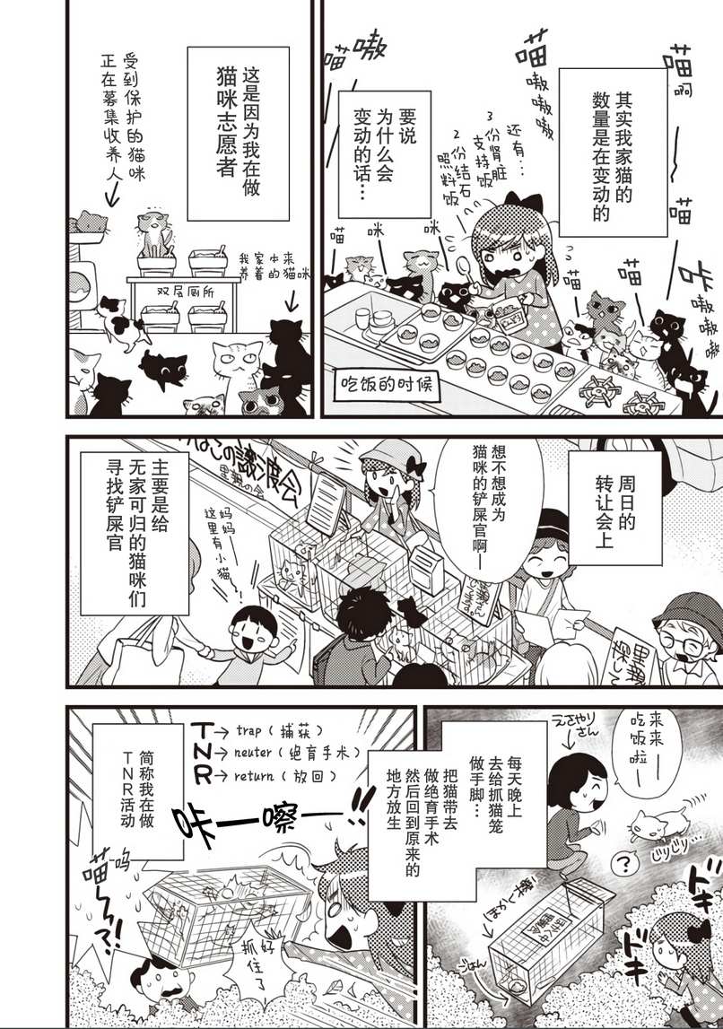 《猫咪志愿部的牛奶小姐》漫画最新章节第1话免费下拉式在线观看章节第【3】张图片