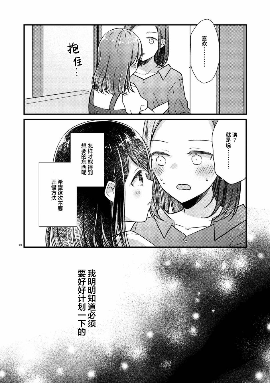 《和在联谊上遇到那感觉不错的女孩百合》漫画最新章节第2话免费下拉式在线观看章节第【27】张图片