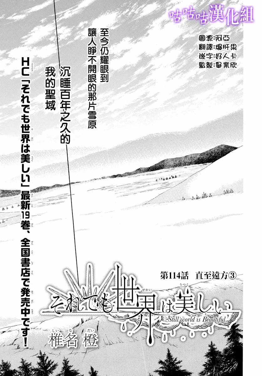 《尽管如此世界依然美丽》漫画最新章节第114话免费下拉式在线观看章节第【1】张图片