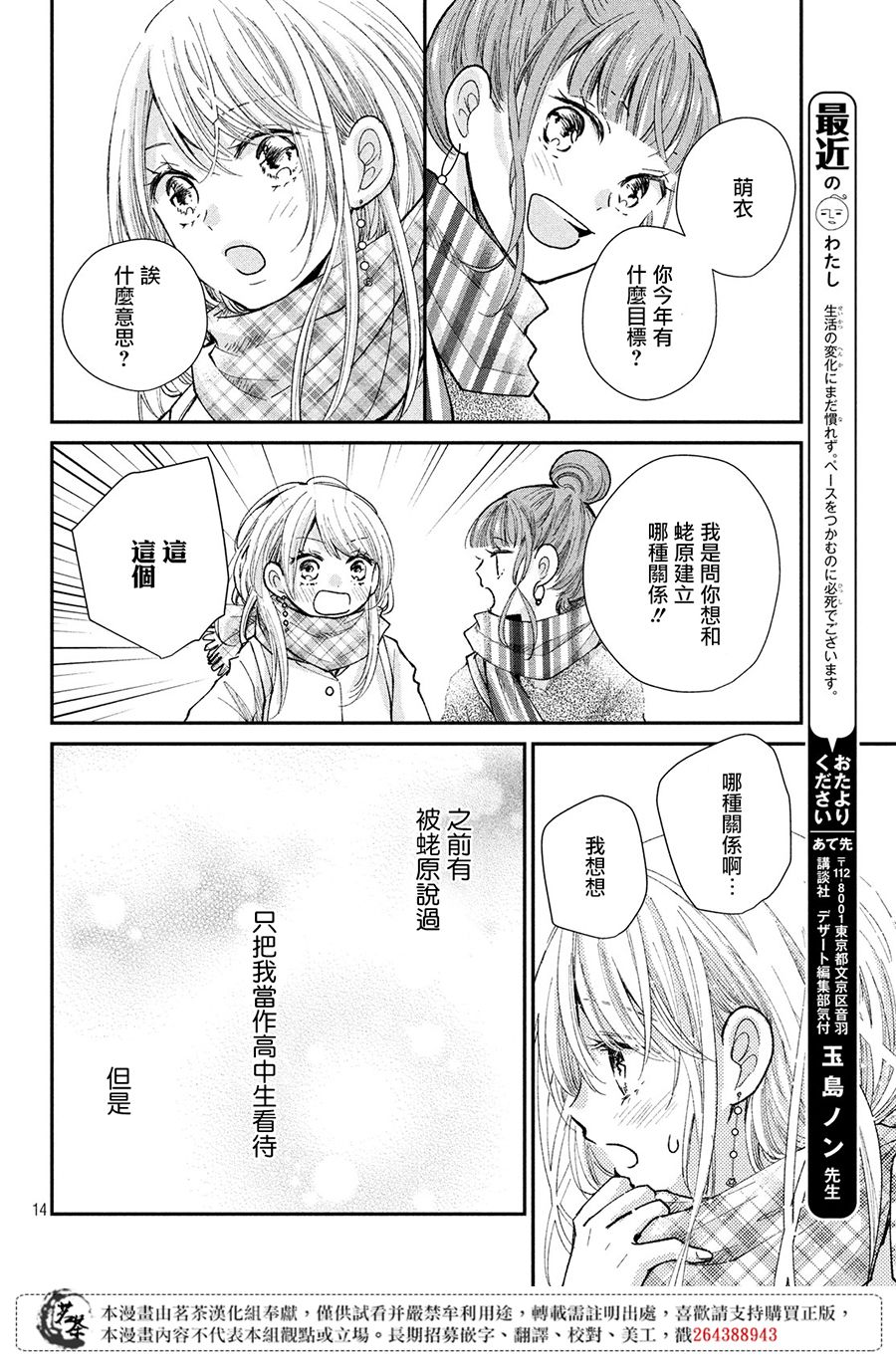 《萌系男友是燃燃的橘色》漫画最新章节第31话 新年消防免费下拉式在线观看章节第【14】张图片