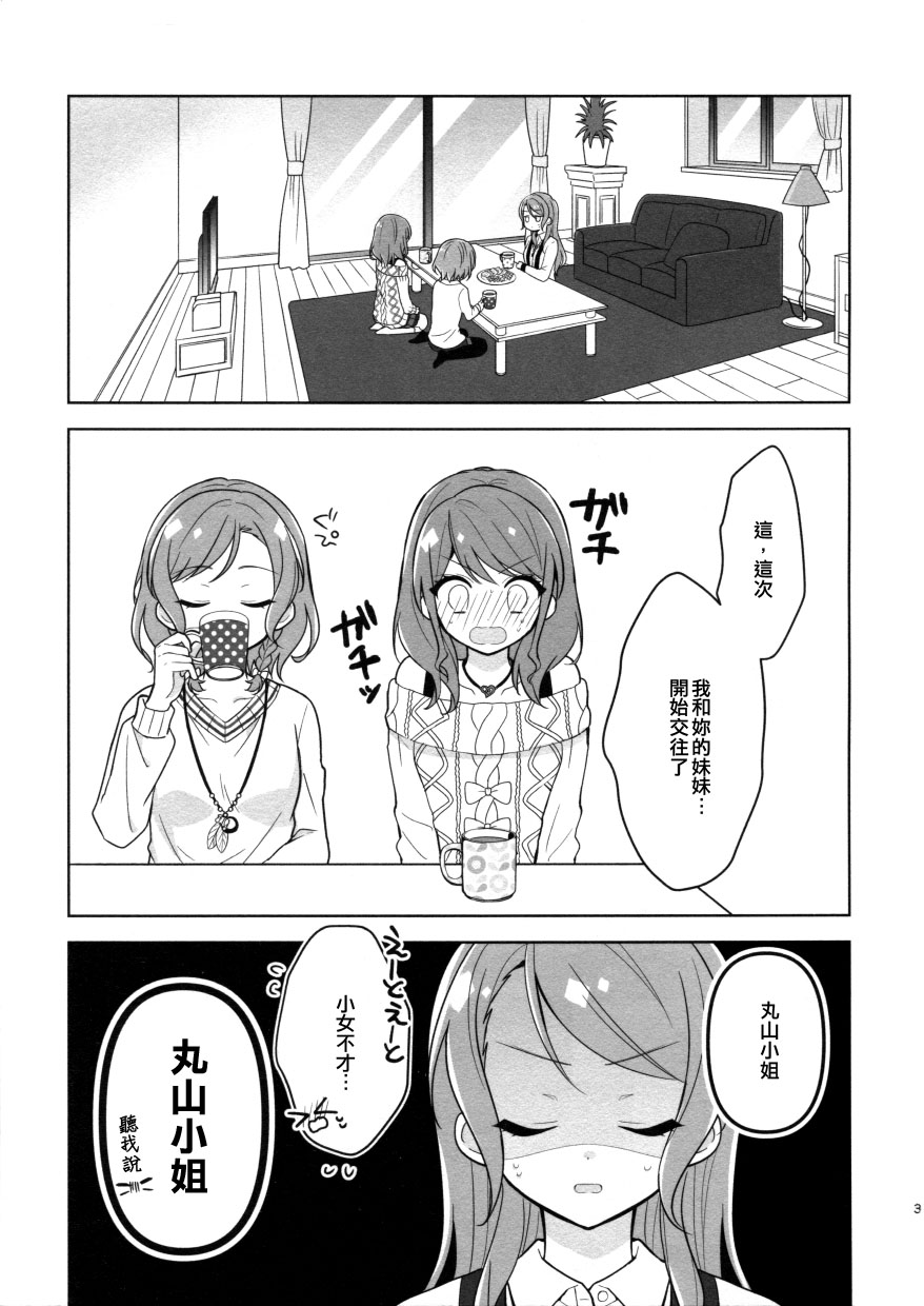 《开始交往的日菜彩去向纱夜小姐问好》漫画最新章节第1话免费下拉式在线观看章节第【3】张图片