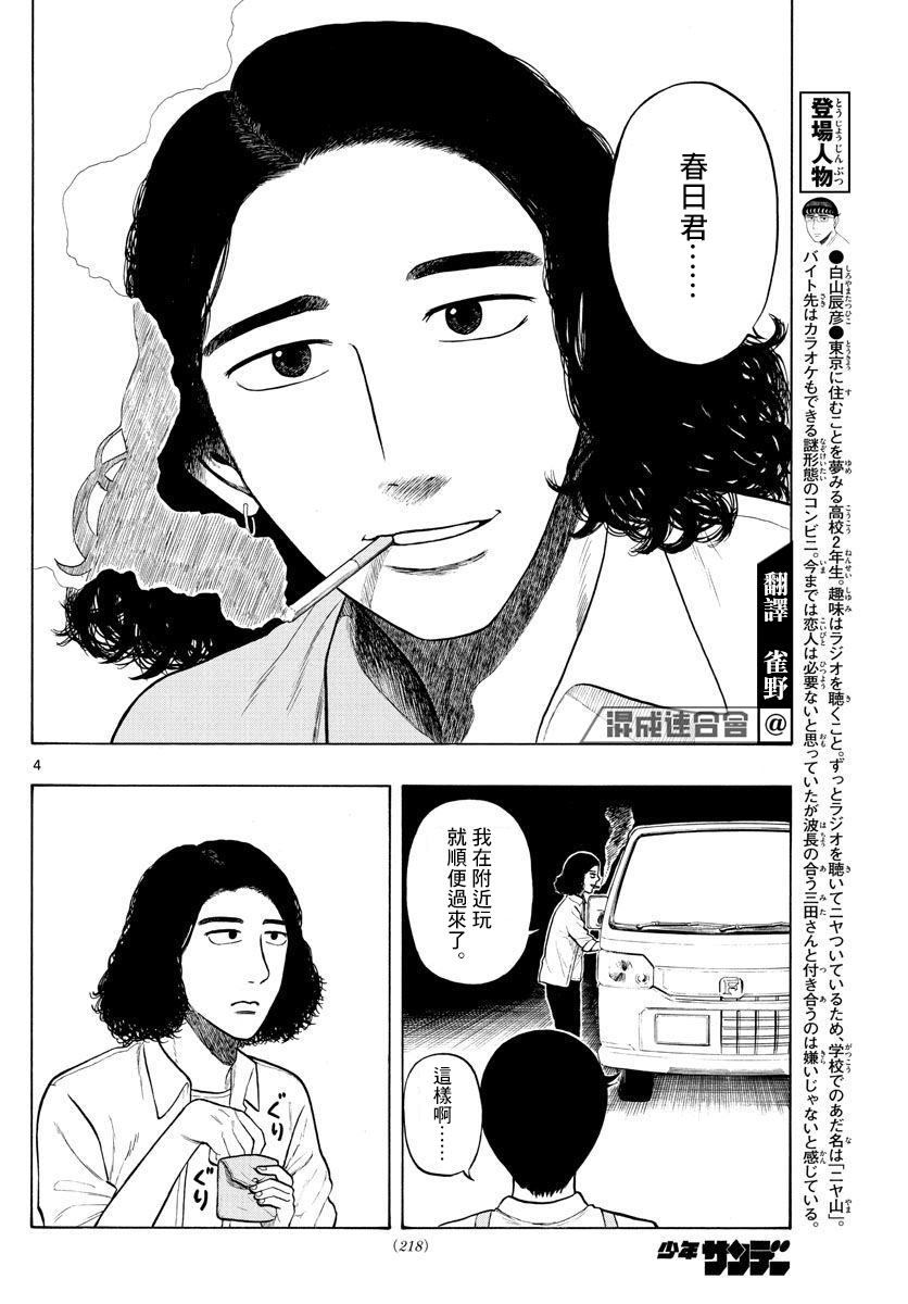 《白山与山田》漫画最新章节第4话 回乡下吧！免费下拉式在线观看章节第【4】张图片