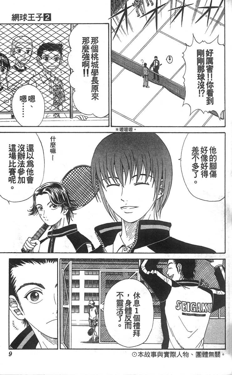 《网球王子》漫画最新章节第2卷免费下拉式在线观看章节第【6】张图片