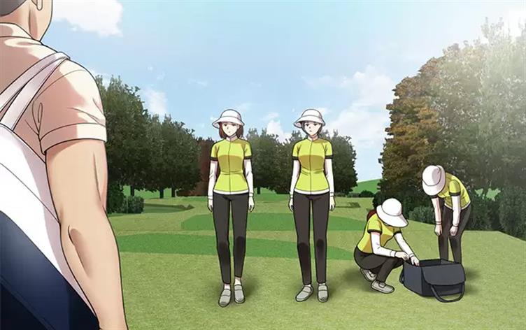 电子高尔夫模拟器漫画