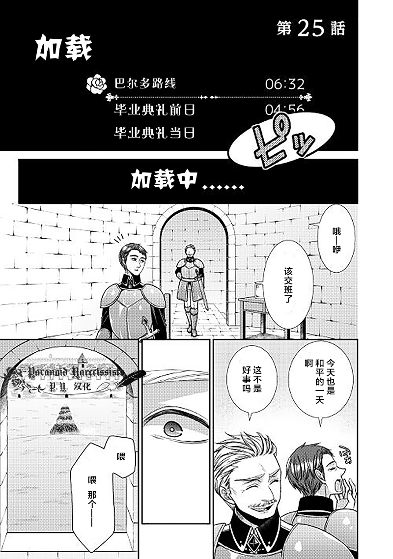 《自称恶役大小姐的婚约者观察记录》漫画最新章节第25话免费下拉式在线观看章节第【1】张图片