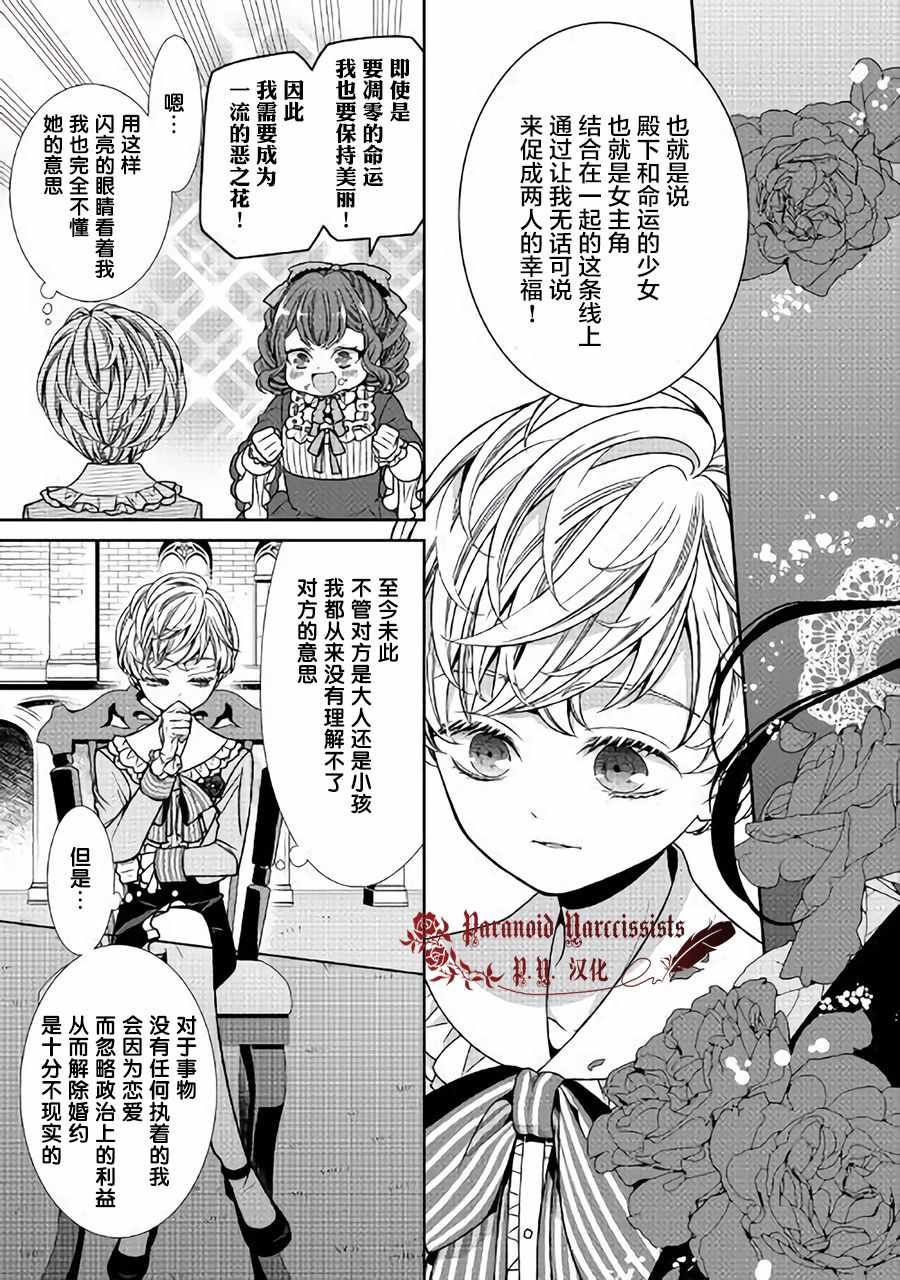 《自称恶役大小姐的婚约者观察记录》漫画最新章节第1话免费下拉式在线观看章节第【8】张图片