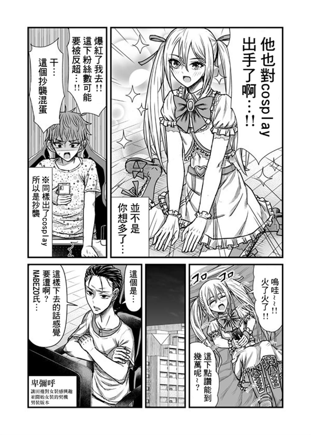 《丑男对女装有兴趣的结果》漫画最新章节第4话免费下拉式在线观看章节第【4】张图片