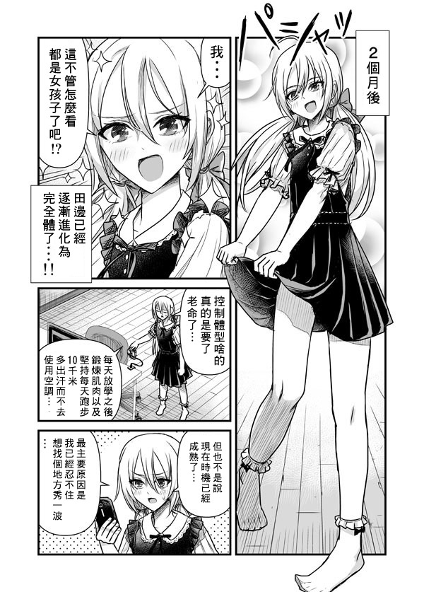 《丑男对女装有兴趣的结果》漫画最新章节第2话免费下拉式在线观看章节第【1】张图片