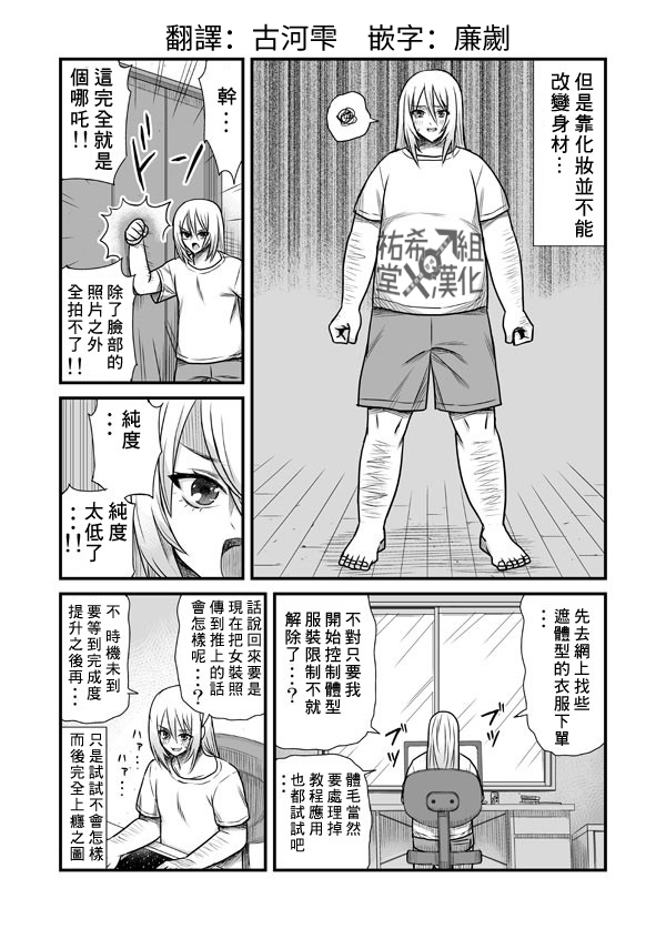 《丑男对女装有兴趣的结果》漫画最新章节第1话免费下拉式在线观看章节第【4】张图片