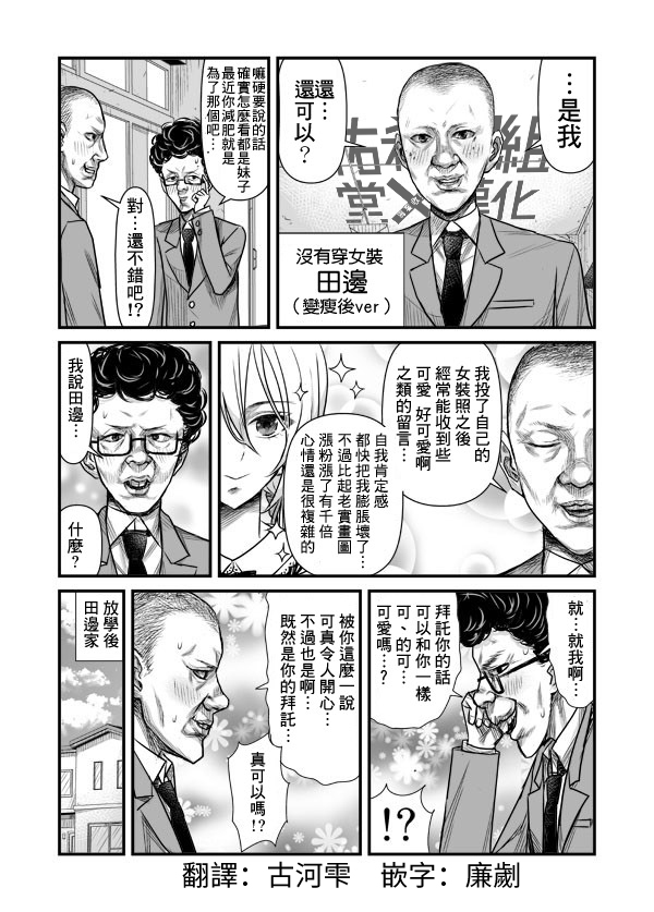 《丑男对女装有兴趣的结果》漫画最新章节第2话免费下拉式在线观看章节第【3】张图片