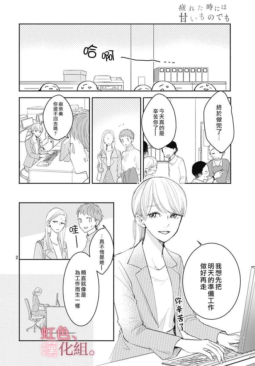 《疲惫的时候来点甜食如何》漫画最新章节第1话免费下拉式在线观看章节第【3】张图片