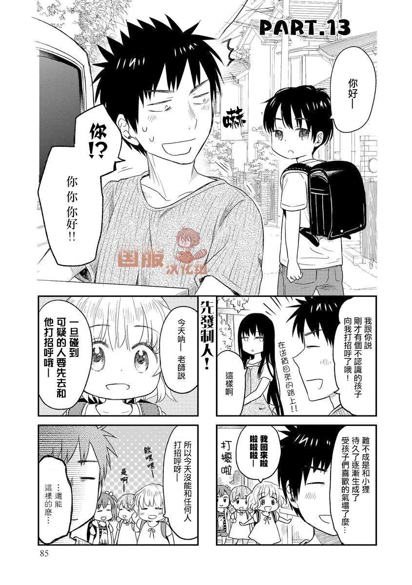 《妖怪小貍的养成方法》漫画最新章节第13话免费下拉式在线观看章节第【1】张图片