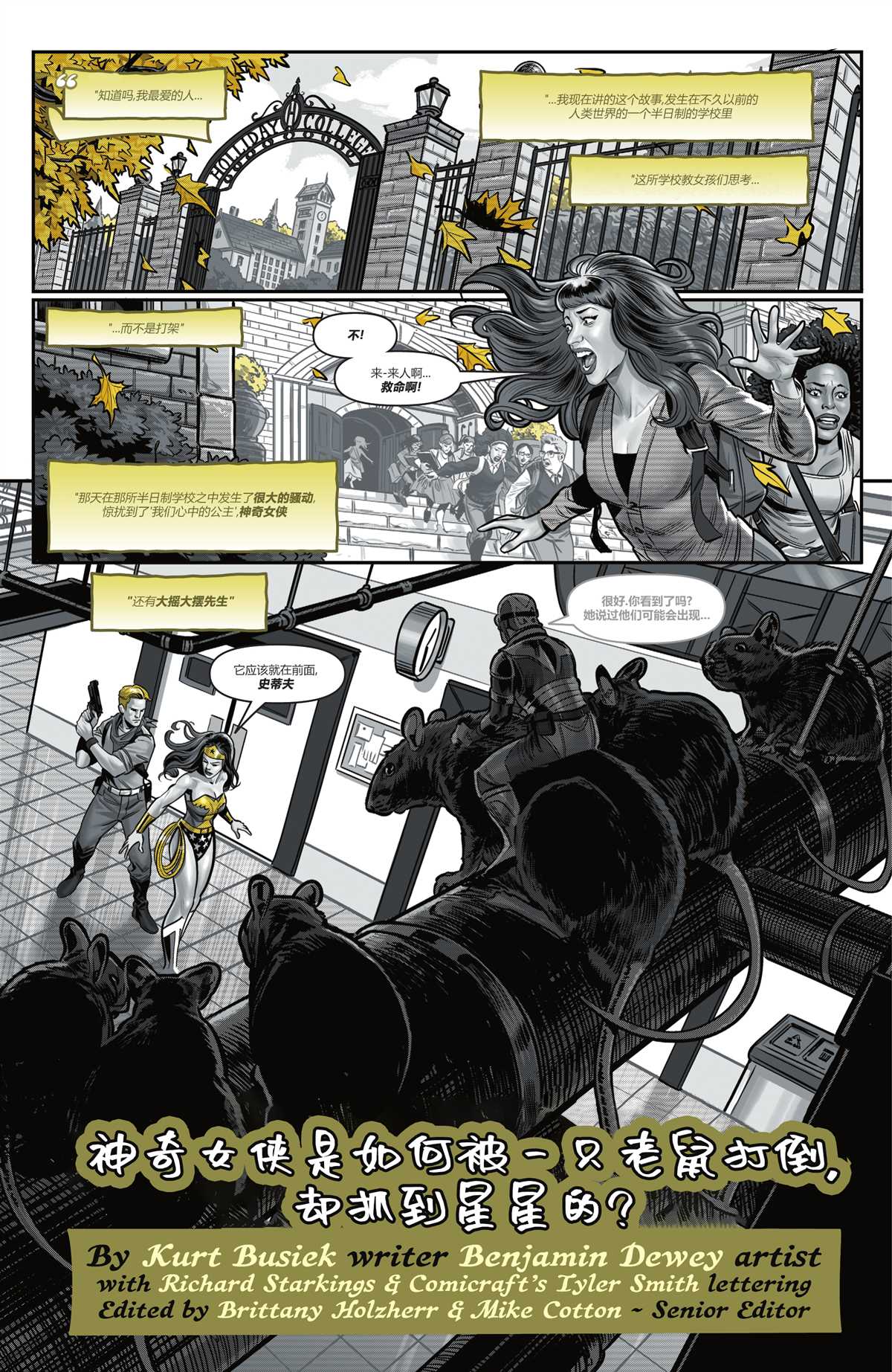 《神奇女侠-黑与金》漫画最新章节第5话免费下拉式在线观看章节第【18】张图片