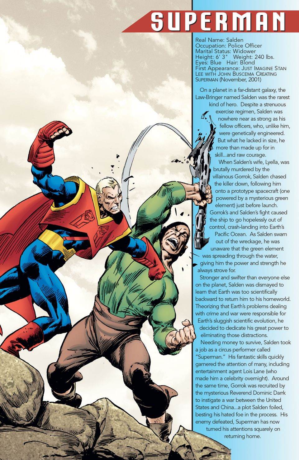 《试想一下斯坦李的DC宇宙》漫画最新章节第14话 秘密档案免费下拉式在线观看章节第【40】张图片