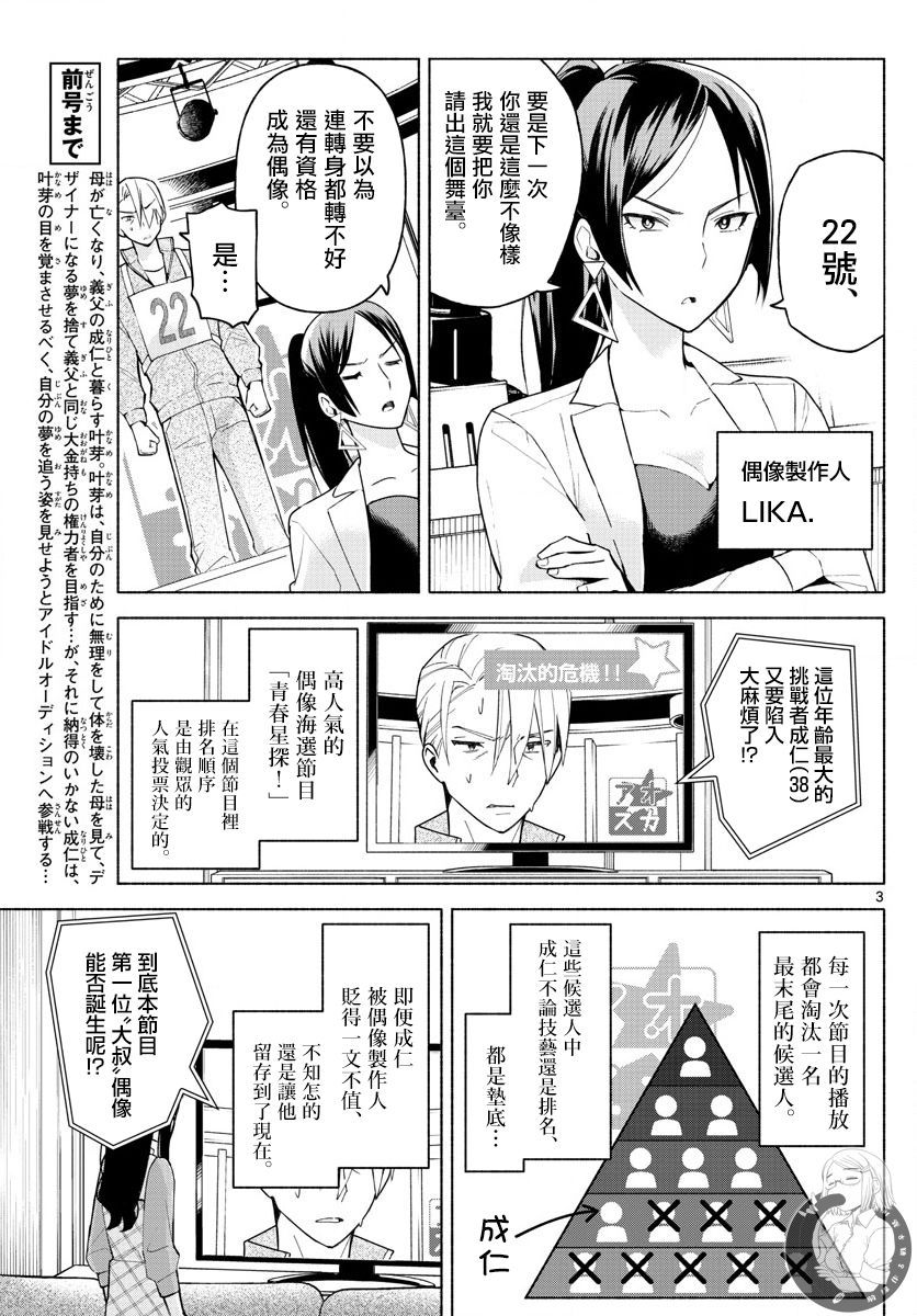 《继父的三棱镜》漫画最新章节第2话 蔷薇与缝纫机与偶像制作人。免费下拉式在线观看章节第【3】张图片