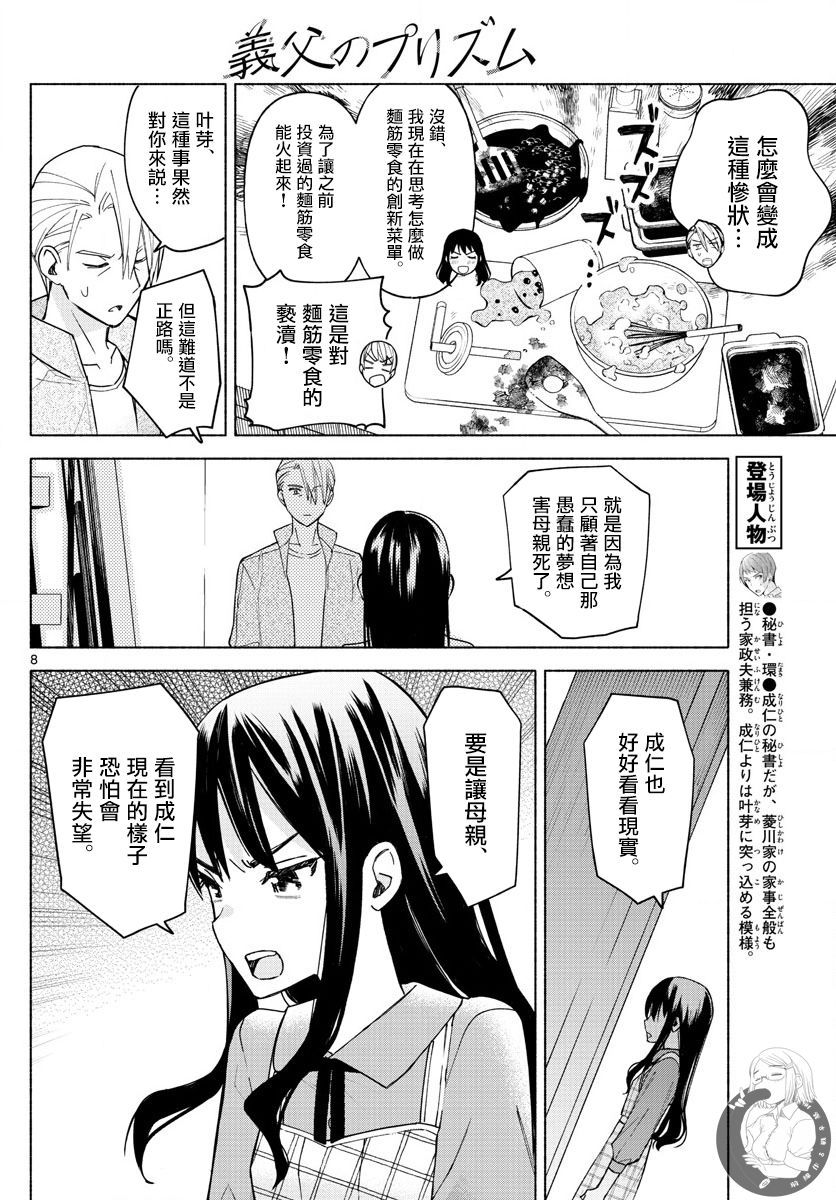 《继父的三棱镜》漫画最新章节第2话 蔷薇与缝纫机与偶像制作人。免费下拉式在线观看章节第【8】张图片