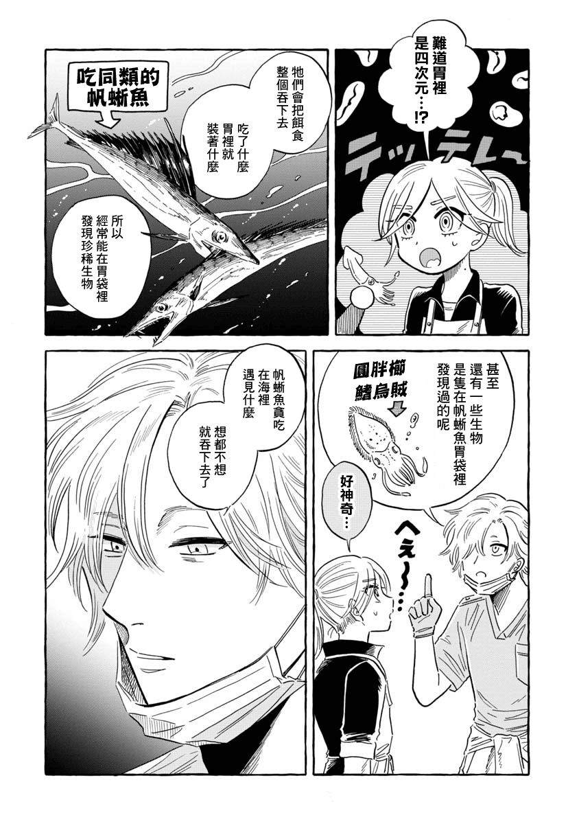 《马格梅尔深海水族馆》漫画最新章节第35话 帆蜥鱼（后篇）免费下拉式在线观看章节第【11】张图片