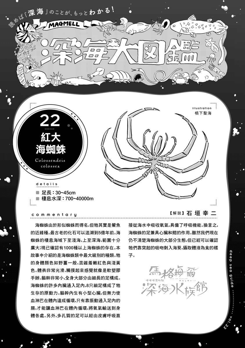 《马格梅尔深海水族馆》漫画最新章节第26话 海蜘蛛免费下拉式在线观看章节第【34】张图片